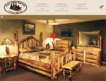 Tablet Screenshot of cozycabinrustics.com